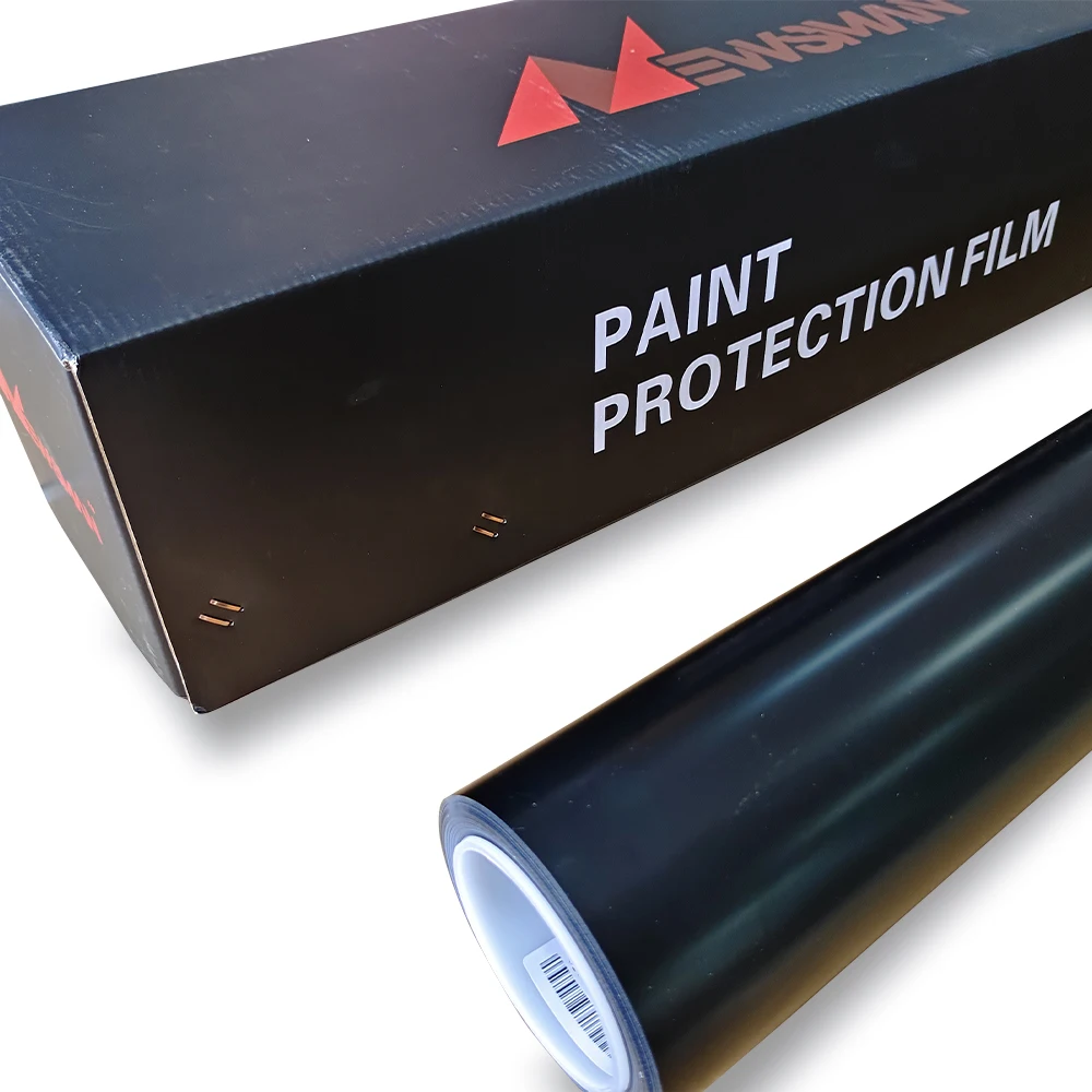 Черная матовая автомобильная пленка из ТПУ, самовосстанавливающаяся, против царапин, виниловая пленка, глянцевая автомобильная пленка для окон и изменения цвета кузова, собственность