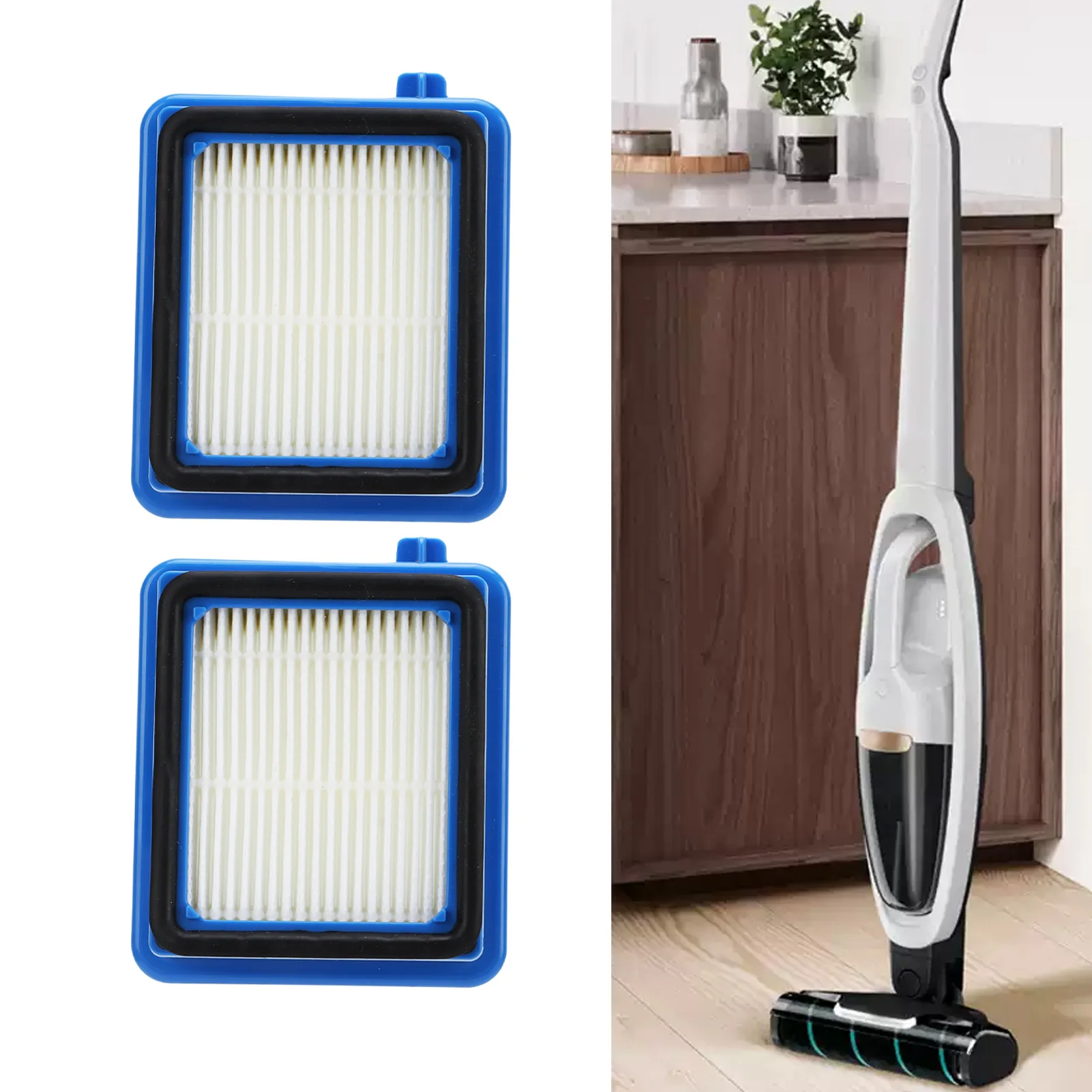 

2Set Filter Element Replacement for Electrolux Q6 Q7 Q8 WQ61 WQ71 WQ81 Vacuum Cleaner Accessories