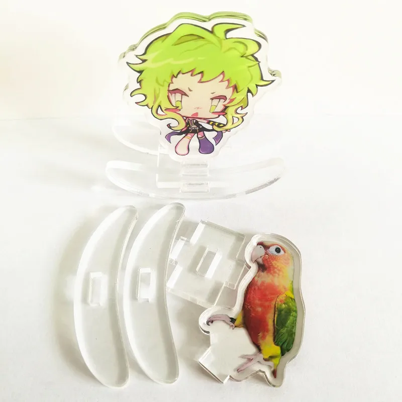 Custom Funny Rocking Stand Acrylic Cute Pet Star Anime Figures Standee Cartoon Cosplay Standing For Car Desk Decor Accessories