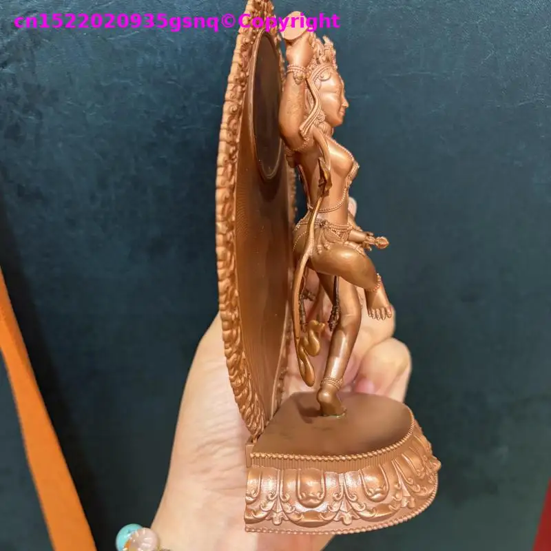 Special offer Machig Labdron Drolma Exquisite Buddha statue Offering copper carving Buddhist altar family lama monk worship