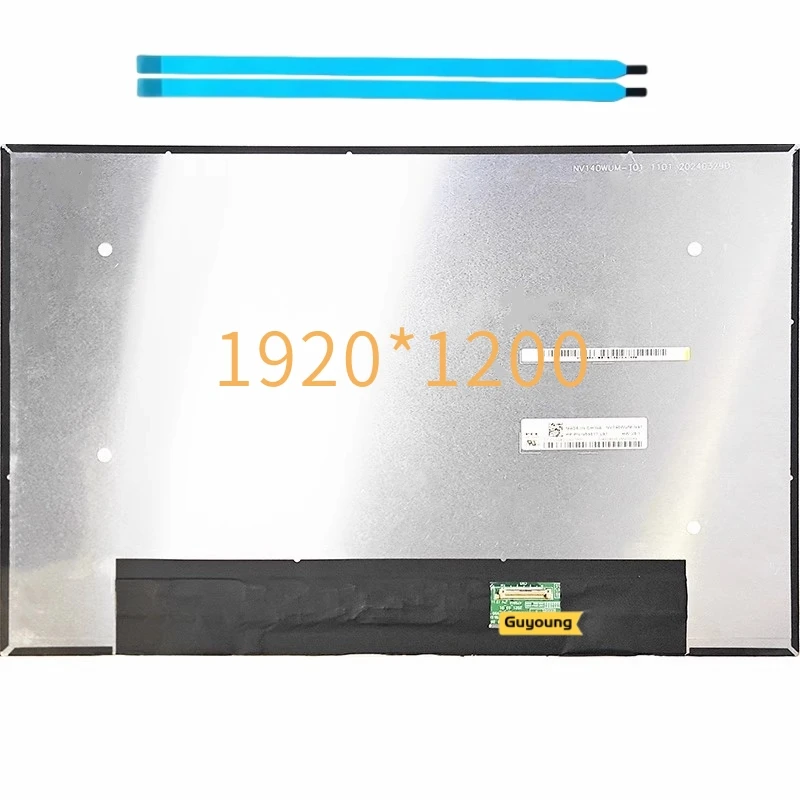 

14inch Laptop LCD Screen NV140WUM N41 NV140WUM-N41 For HP ZBook Firefly 14 G7 EliteBook 840 G9 G10 Display Matrix Panel 30 Pins
