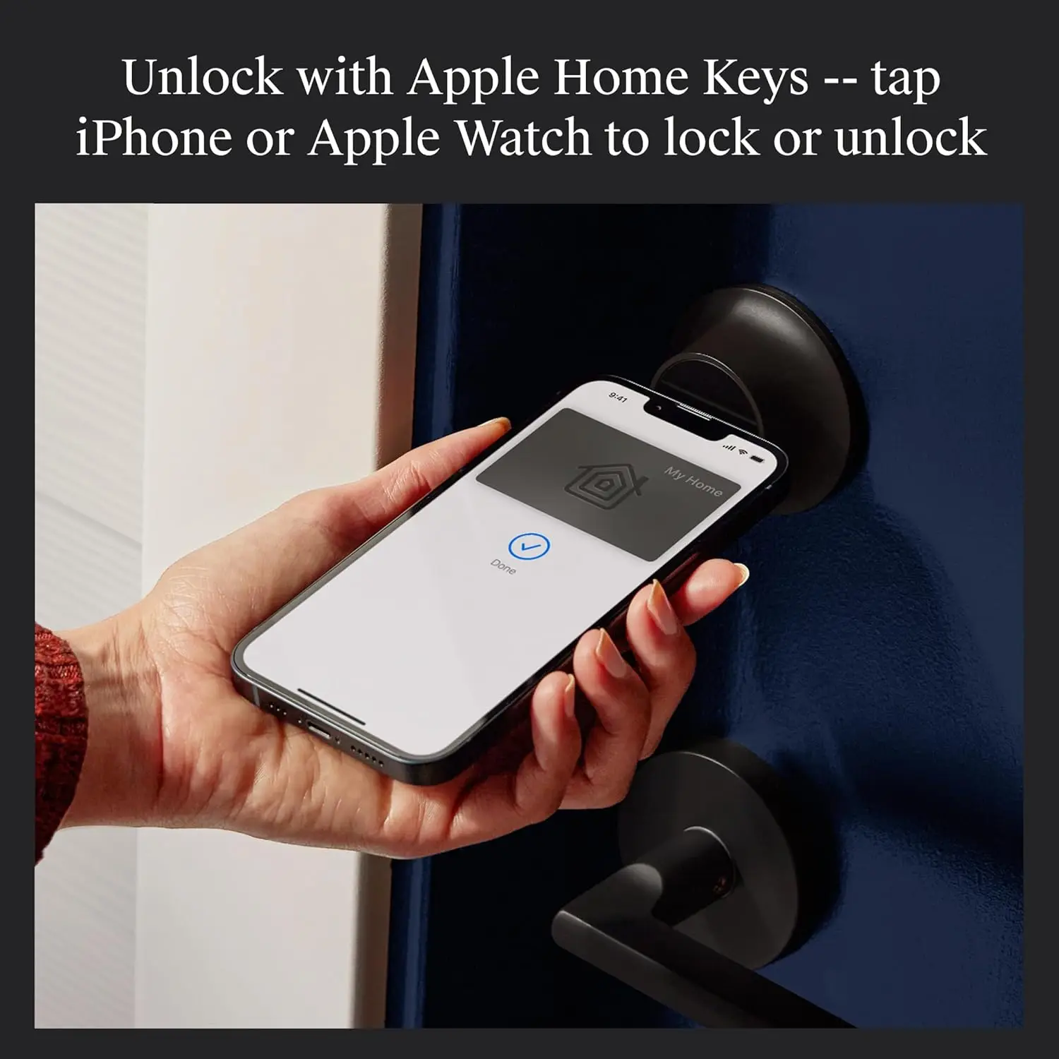 قفل المستوى + قفل ذكي WiFi Deadbolt - أصغر قفل ذكي في العالم بالإضافة إلى مفتاح Apple Home - قفل/فتح في أي مكان - تطبيق المستوى لـ iO