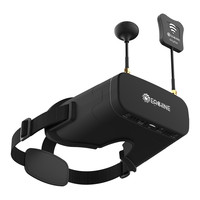 Eachine EV800DM Varifocal 5.8G 40CH Diversity FPV Goggles with HD DVR 3 Inch 900*600 Video Headset - Goggles Only