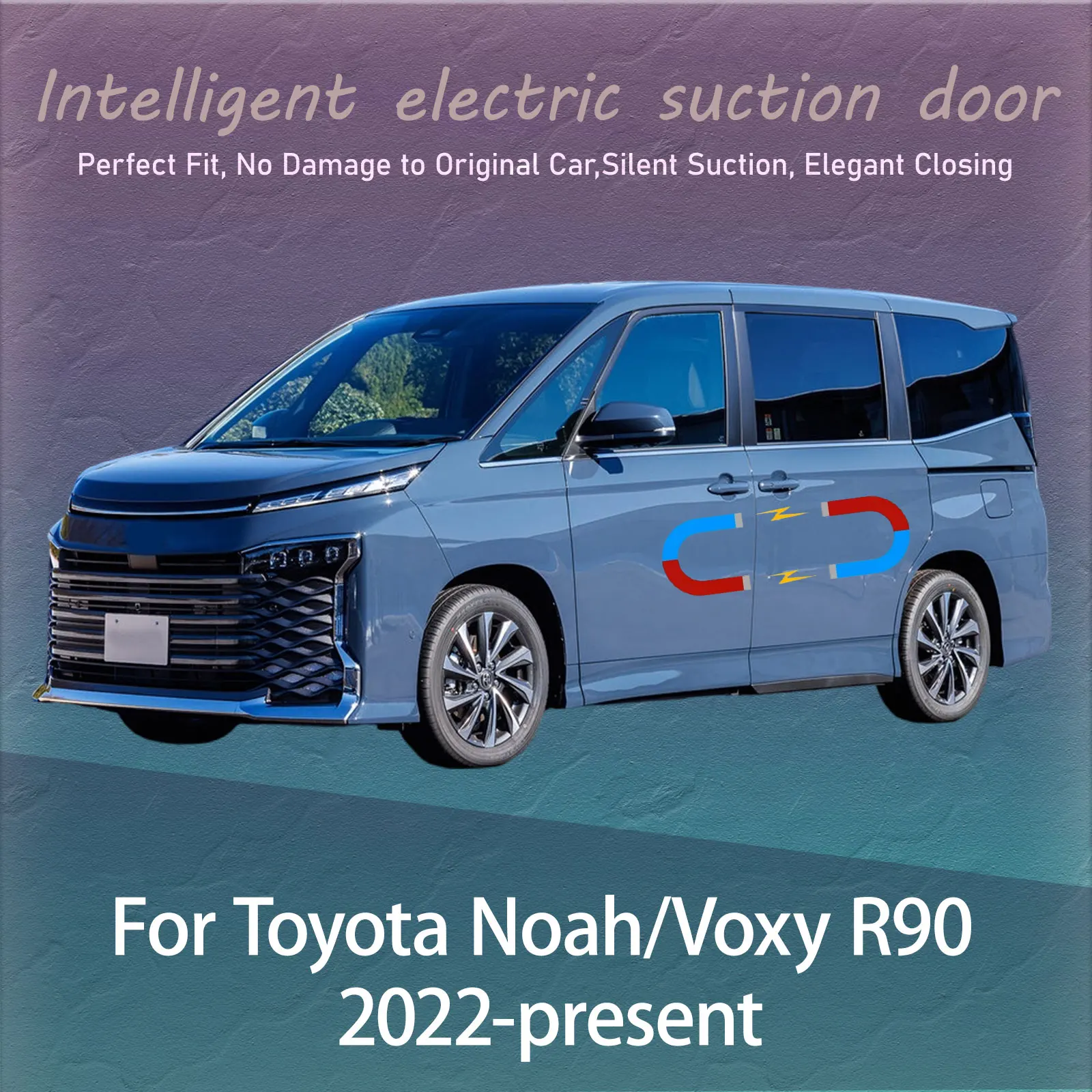 

Electric Soft Close Door Kit For Toyota Noah/Voxy R90 Auto Silent Anti-Slam Suction Door System Automatic Quiet Closing Latch