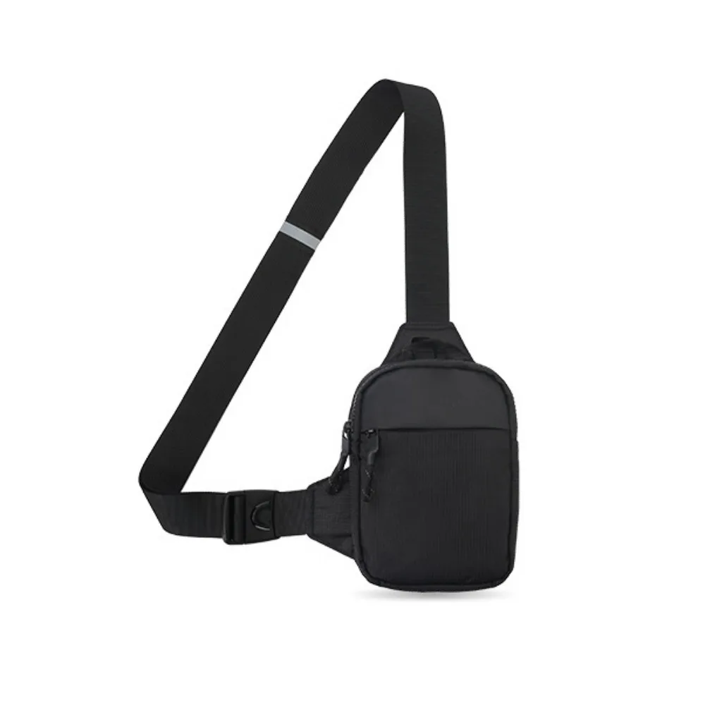 Trendy Waterproof Crossbody Slings Bag Oxford Unisex Mobile Phone Bag Portable Messengers Bag Travel
