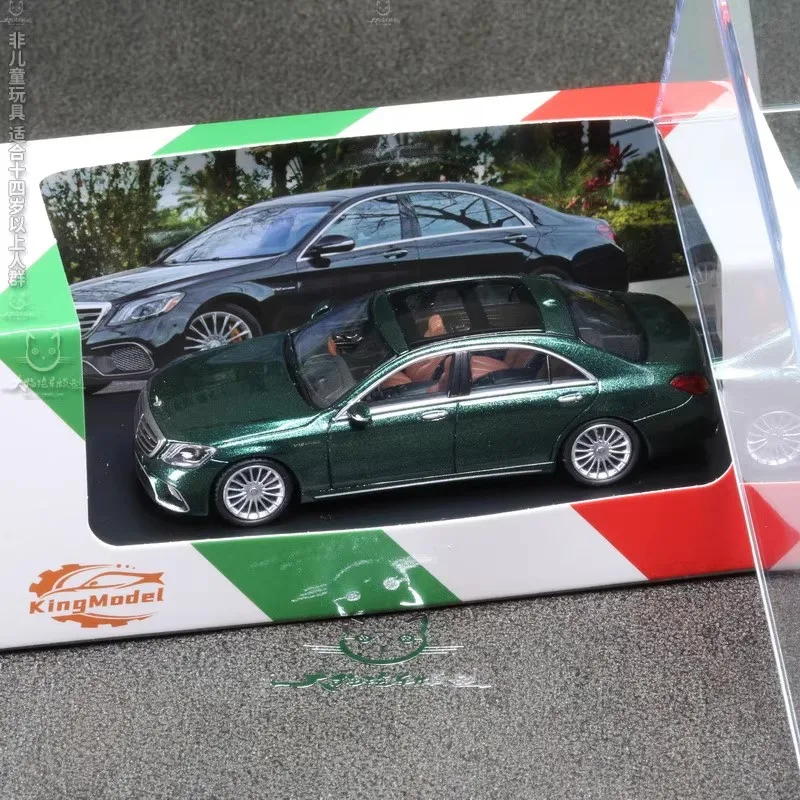 1-64-s65-amg-metal-blanco-britanico-verde-modelo-de-coche-de-aleacion-fundida-regalo-para-adolescentes-coleccion-para-adultos-regalo-de-cumpleanos