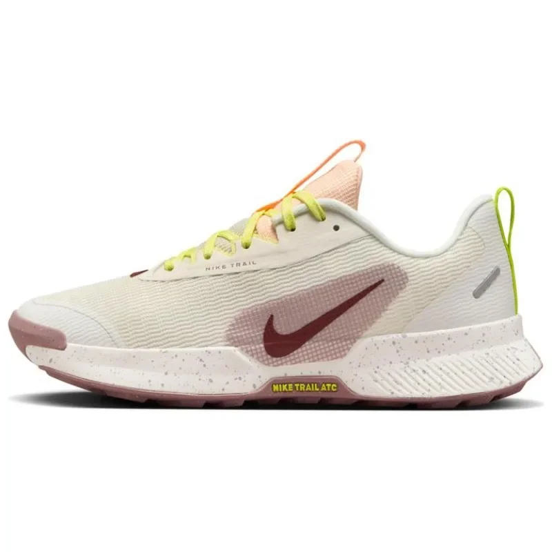 Nike Juniper Trail 3 Cream White Maroon Women's Soft Cushioning Anti-Slip Shock-Absorbant  Trail Running Shoes FQ0902-100