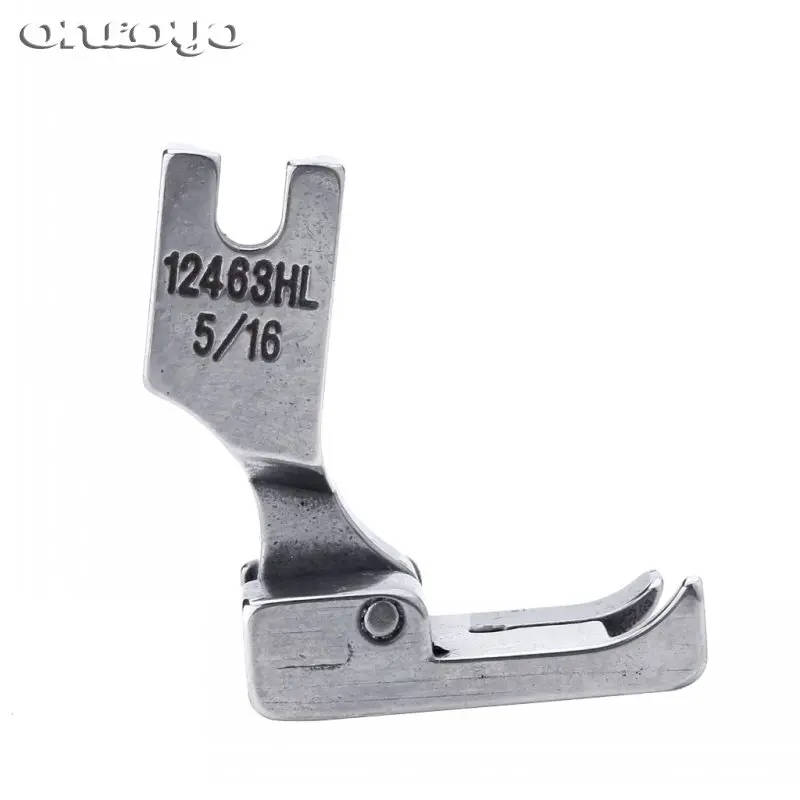 Sewing Machine Presser Foot 12463HL Industrial Flat Sewing Machine Movable Rib Foot Presser Foot P815L Size 5/16