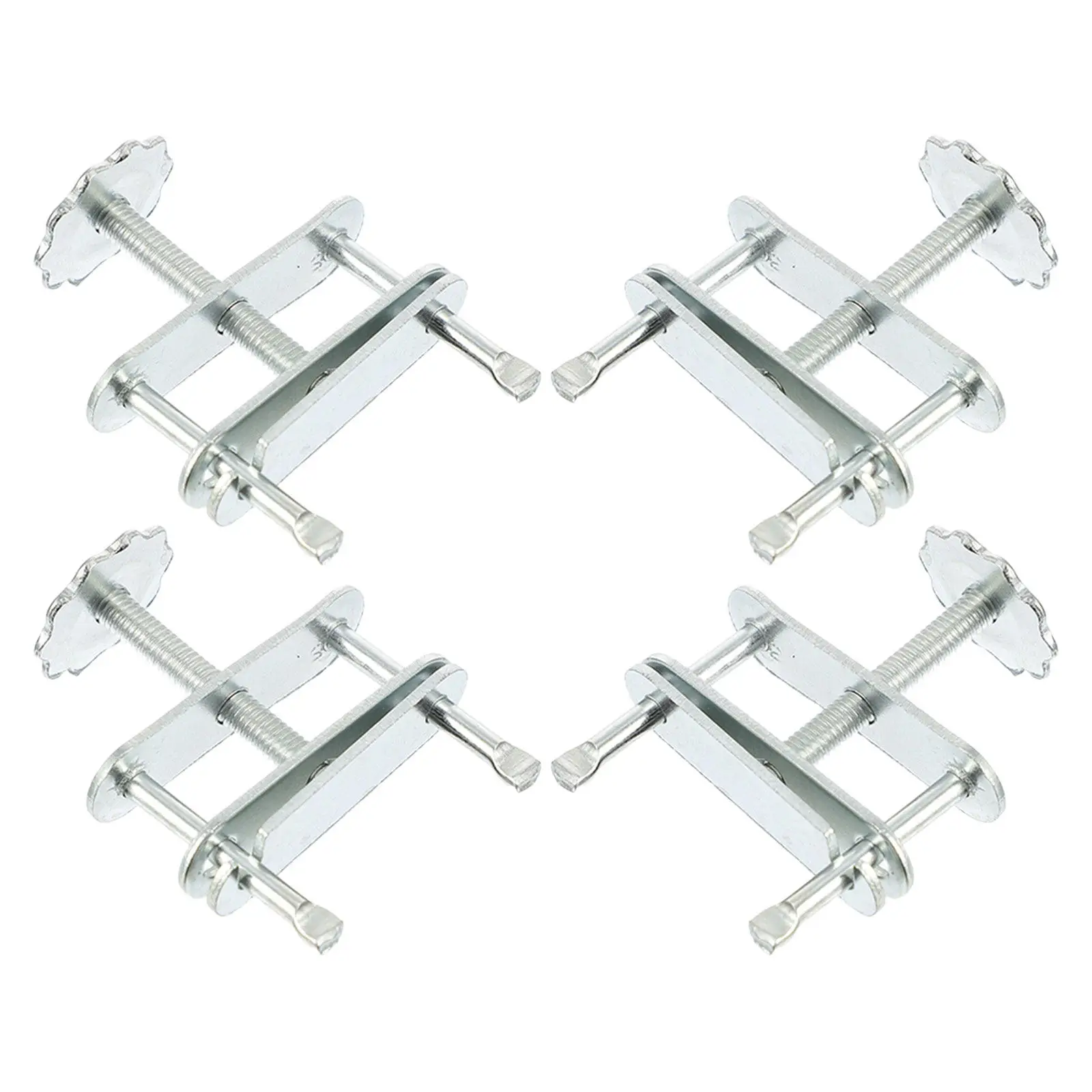 4Pcs Adjustable Tube Clamps Laboratory Screw Compressor Clamp for Experiments Hose Flow Control Clip Leak Proof