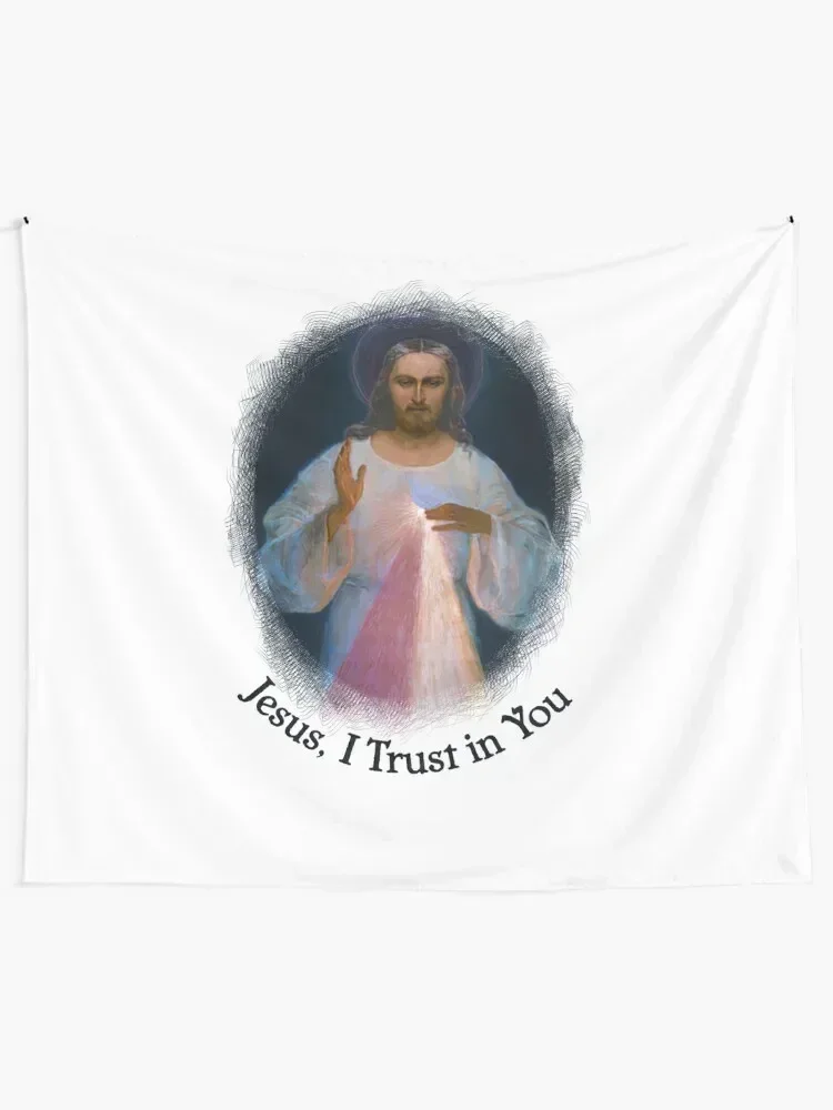 Jesus Divine Mercy Catholic St Margaret Mary Alacoque & Saint Faustina 200b Tapestry On The Wall Room Decor For Girls Tapestry