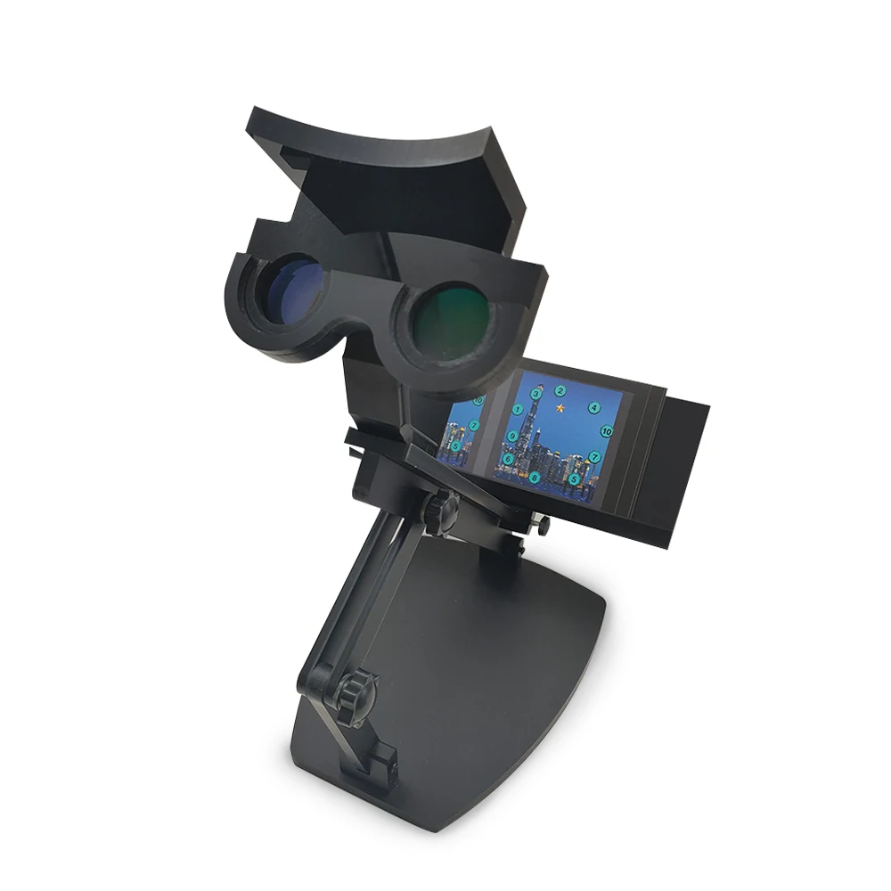Imagem -04 - Ferramentas de Treinamento Visual Prismático Óptico Estereoscópico Variável Treinador Refrativo Erros Ambliopia Squint Stereo bo