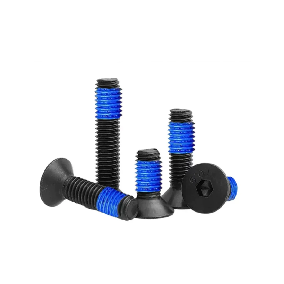 Черный антиударный самоклеящийся болт из нержавеющей стали 304 с шестигранным покрытием M2M3M4M5M6