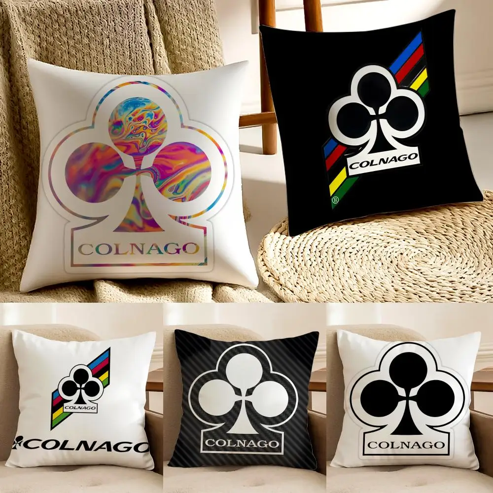 Road Bike Cycling Colnago Cushion Cover Pillowcase Anti-dustmite living Room Sofa Decor Cushion Room