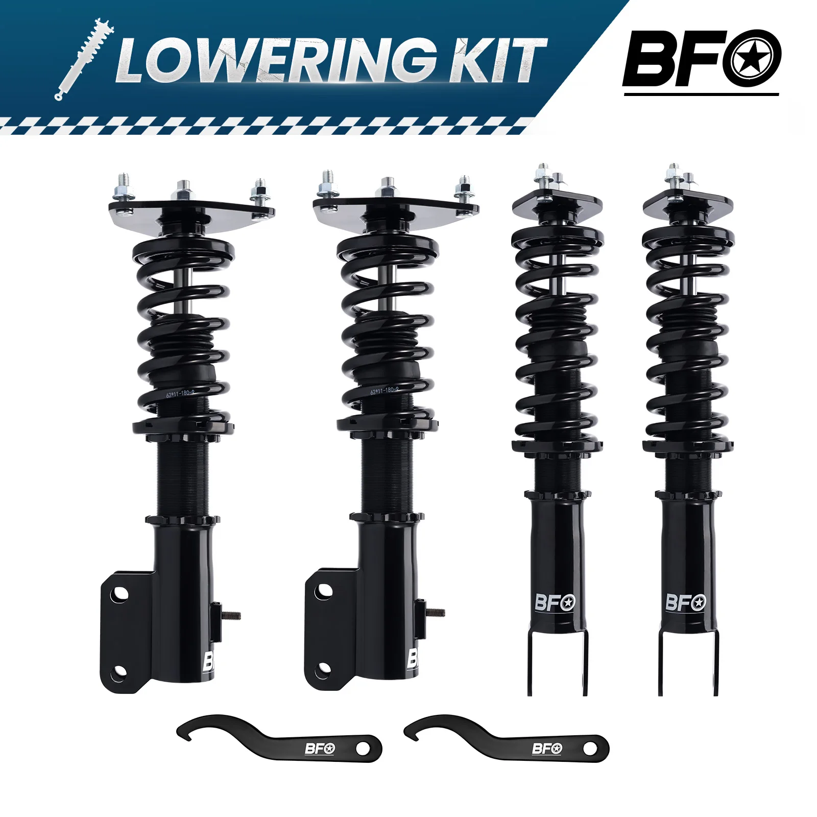 Twin-tube  Coilovers, Suspension Struts For Mitsubishi Lancer Evolution Evo IX CT9A Wagon 2005-2007