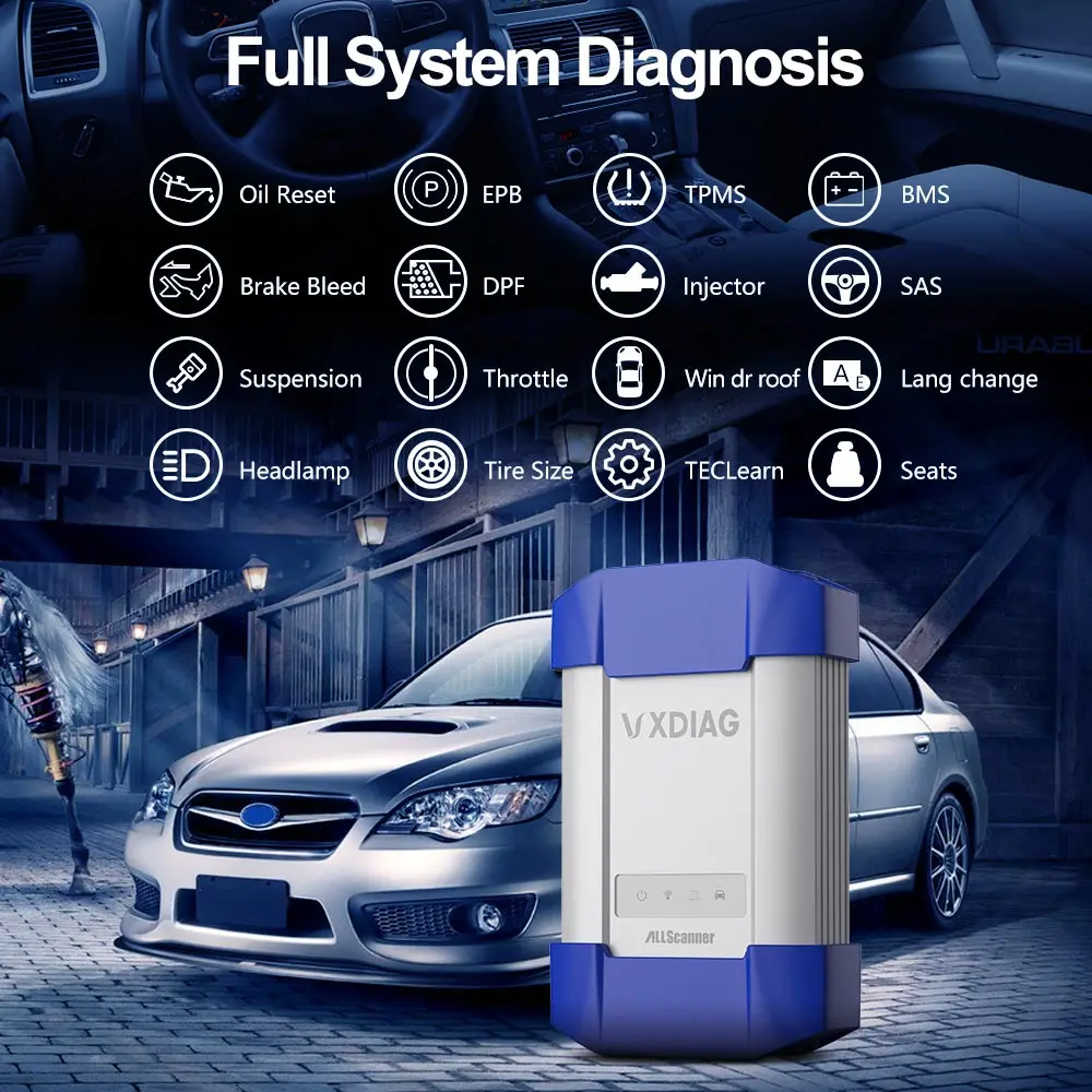 V2022.1 VXDIAG SUBARU SSM-III SSM3 SSM4 Diagnostic Tool Support WIFI