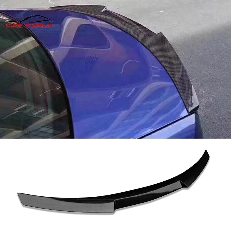 Spoiler For BMW 3 Series E90 320i 325i 2005-2011 4Door Carbon Fiber Body Kit Decoration Fixed Tail Wing Back Trunk Auto Parts