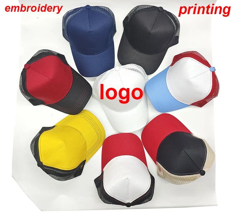 

Colorful Personalized Customized Men's and Women's Fashion Baseball Hat Truck Driver Hat Advertising Logo Sunshade Hat