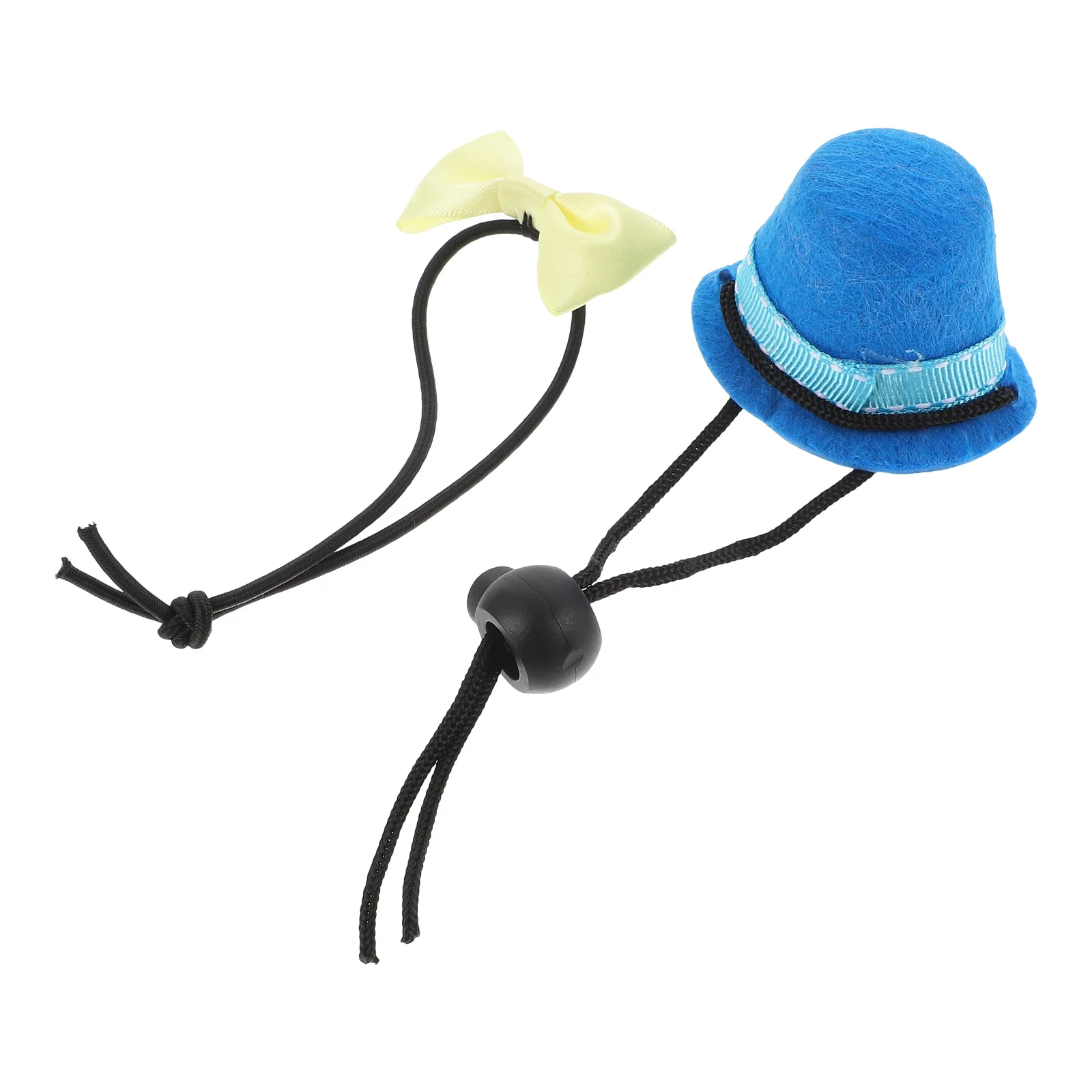 

1Set Lizard Mini Hat Bow Tie Kit Premium Cloth Reptile Costume Accessory Lightweight Spoof Outfit Pet Supply Reptile Hat Bow Tie