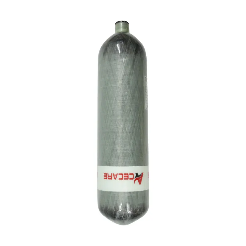 Acecare 4500psi 300Bar 3L أسطوانة من ألياف الكربون خزان الضغط العالي شحن منظم ملء محطة صمام قياس مزدوج M18 * 1.5