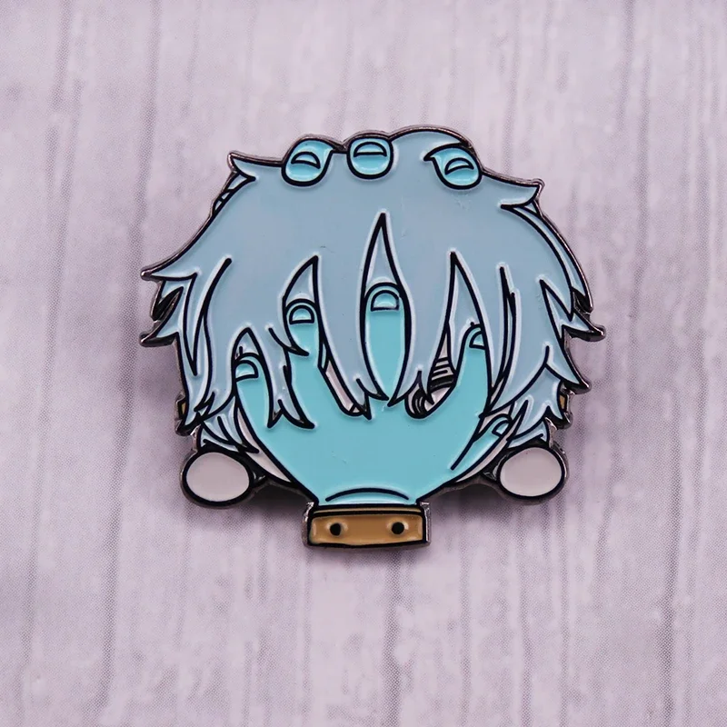 My  Brooch Shigaraki Tomura Enamel Pin Cartoon Anime Badge Fashion Jewelry Gift