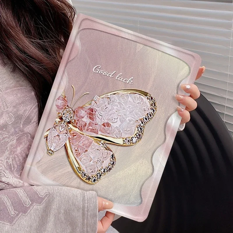 Feather butterfly is suitable for Huawei matepadpro12.2 protective case new tablet 11.5s