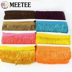10Yards 10/15/20/30cm Polyester Tassel Fringe Trim Lace Ribbon DIY Latin Dress Fringes Garment Decor Curtain Sewing Accessories