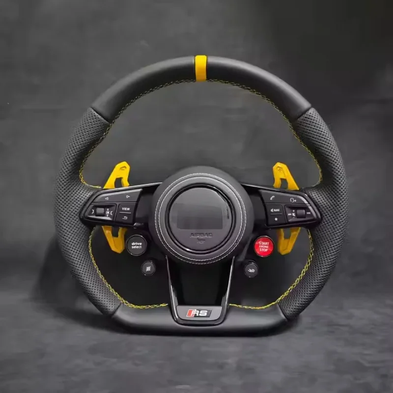

Custom Carbon Fiber Steering Wheel Fit A3 A4 A5 A6 A7 A8 S3 S4 S5 S6 S7 S8 Q3 Q5 Q7 Q8 RS3 RS4 RS5 RS6 SQ7 RSQ7 RSQ8