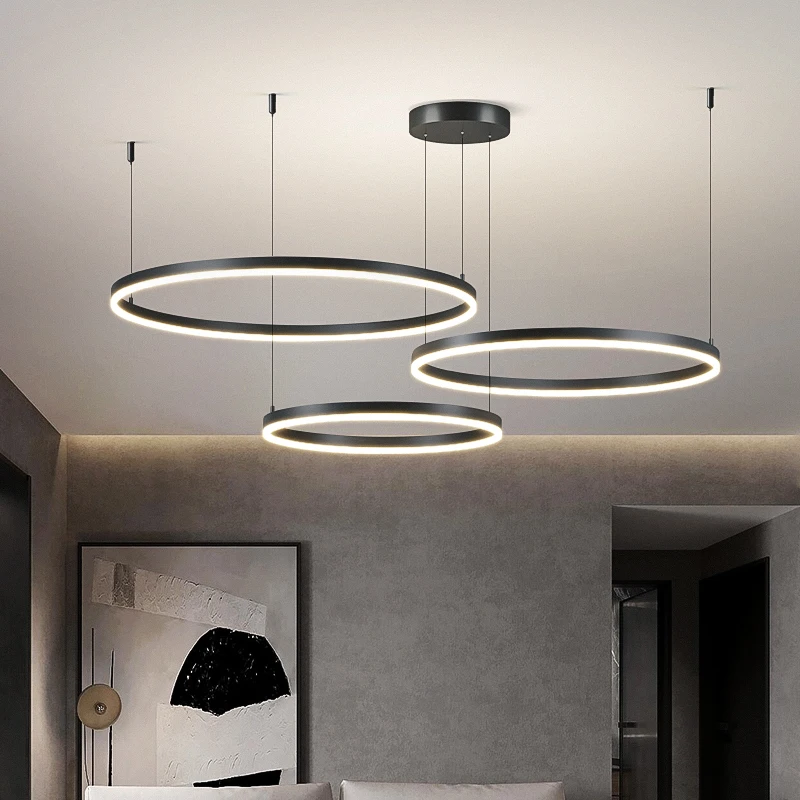 LED Ring Chandelier 5