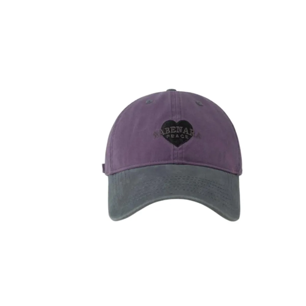 

Casual Korean Retro Summer Baseball Cap Love Embroidered UV Protection Sports Cap Big Head Adjustable Trucker Cap Men Women