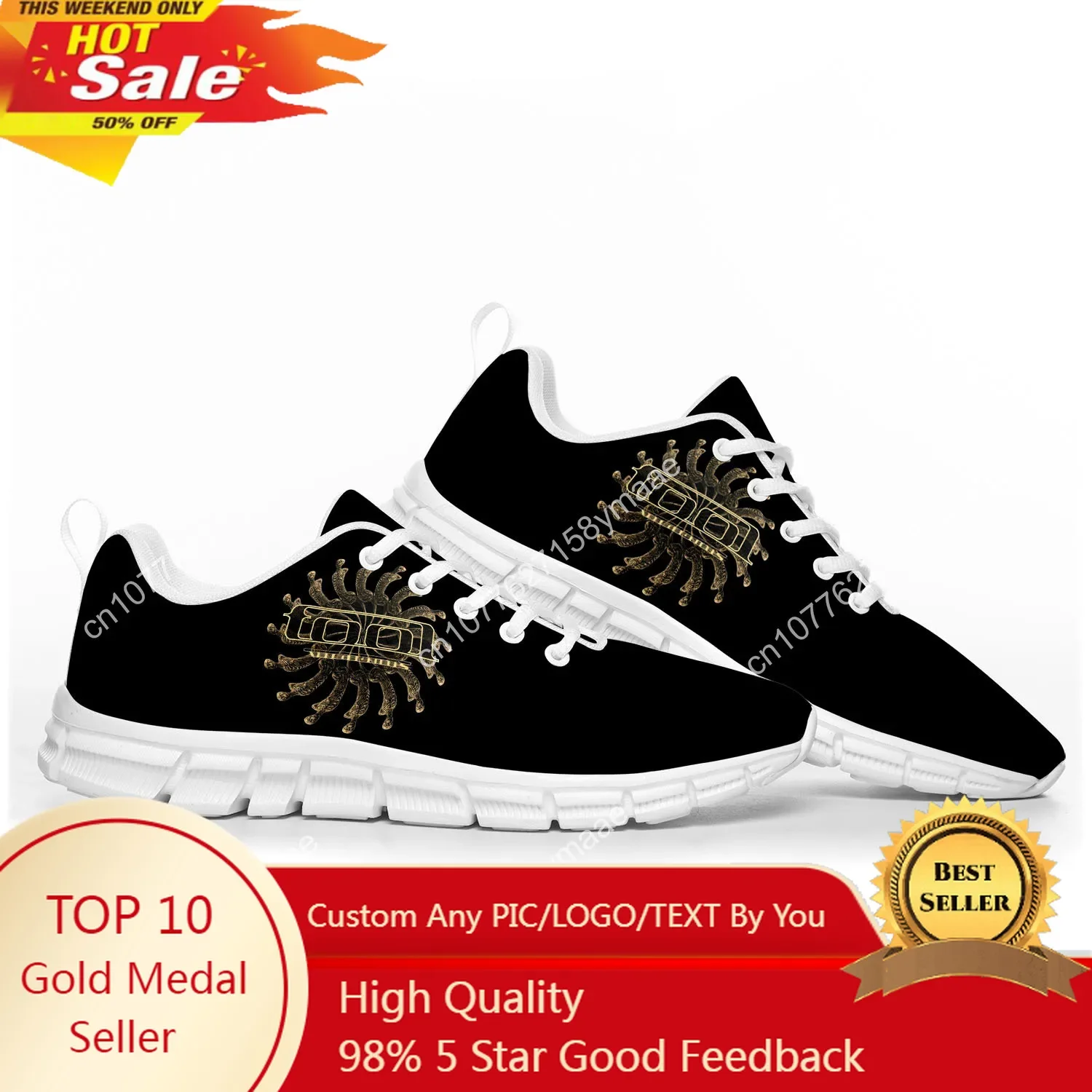 

Tool Rock Band Sports Shoes High Quality Mens Womens Teenager Kids Children Sneakers Parent Child Sneaker Customize Couple Shoe