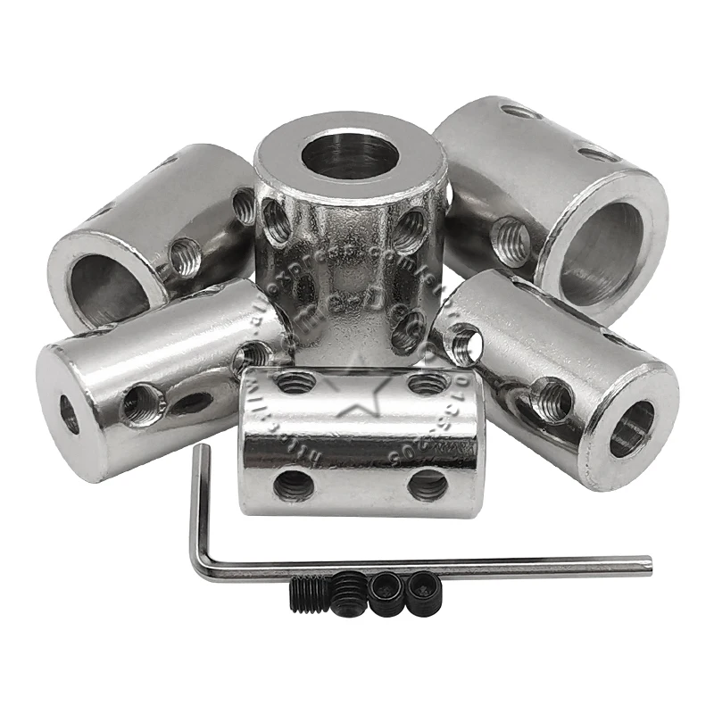 45# Steel Rigid Coupling Coupler Motor Connector Connecting Shaft Sleeve Bushing For RC Toy Boat Car Airplane