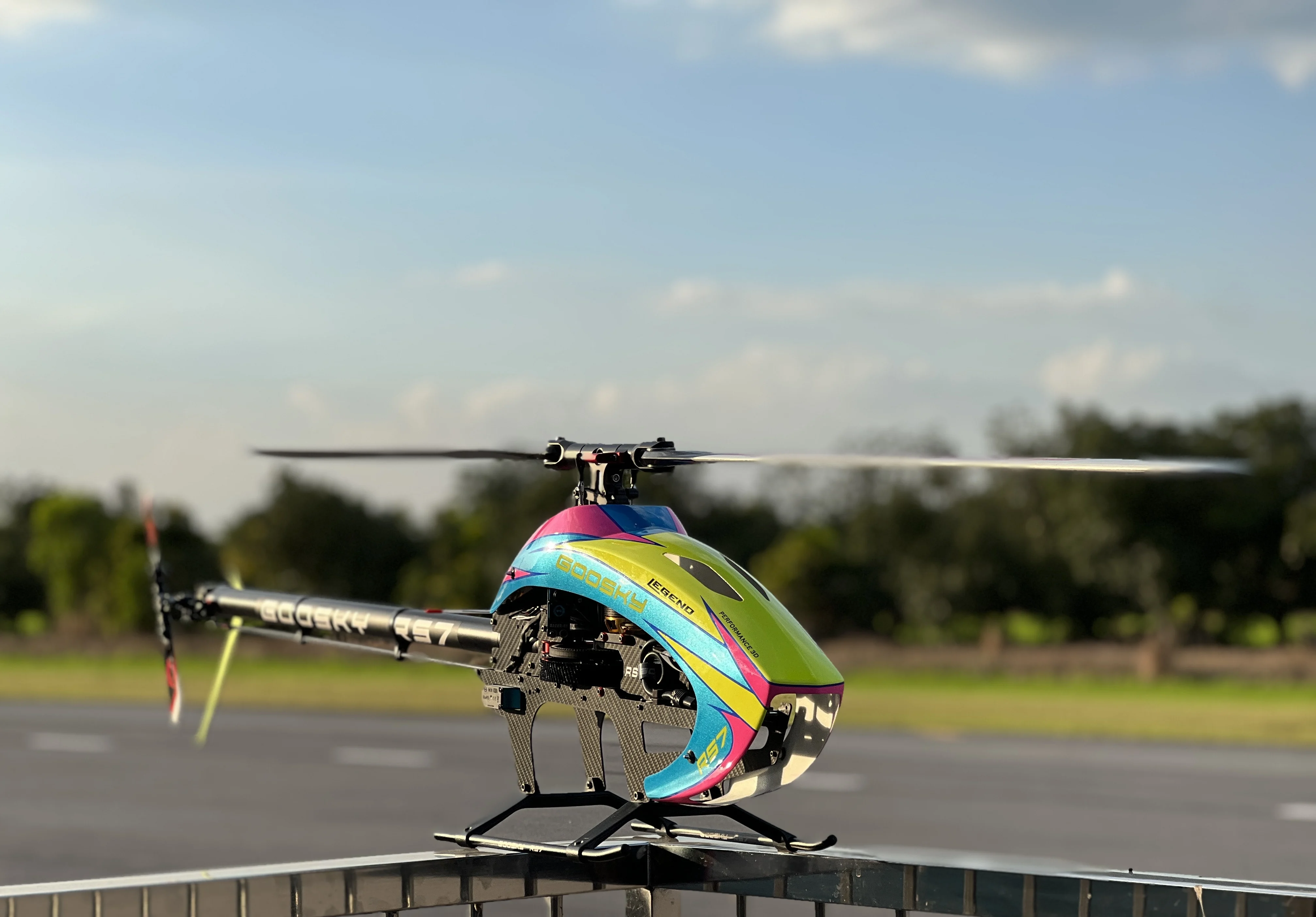 In Stock Goosky RS7 700 3D Flybarless RC Helicopter Kit