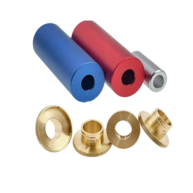 Stainless steel precision machining non-standard bushing connection nut multi-specification parts set CNC CNC turning
