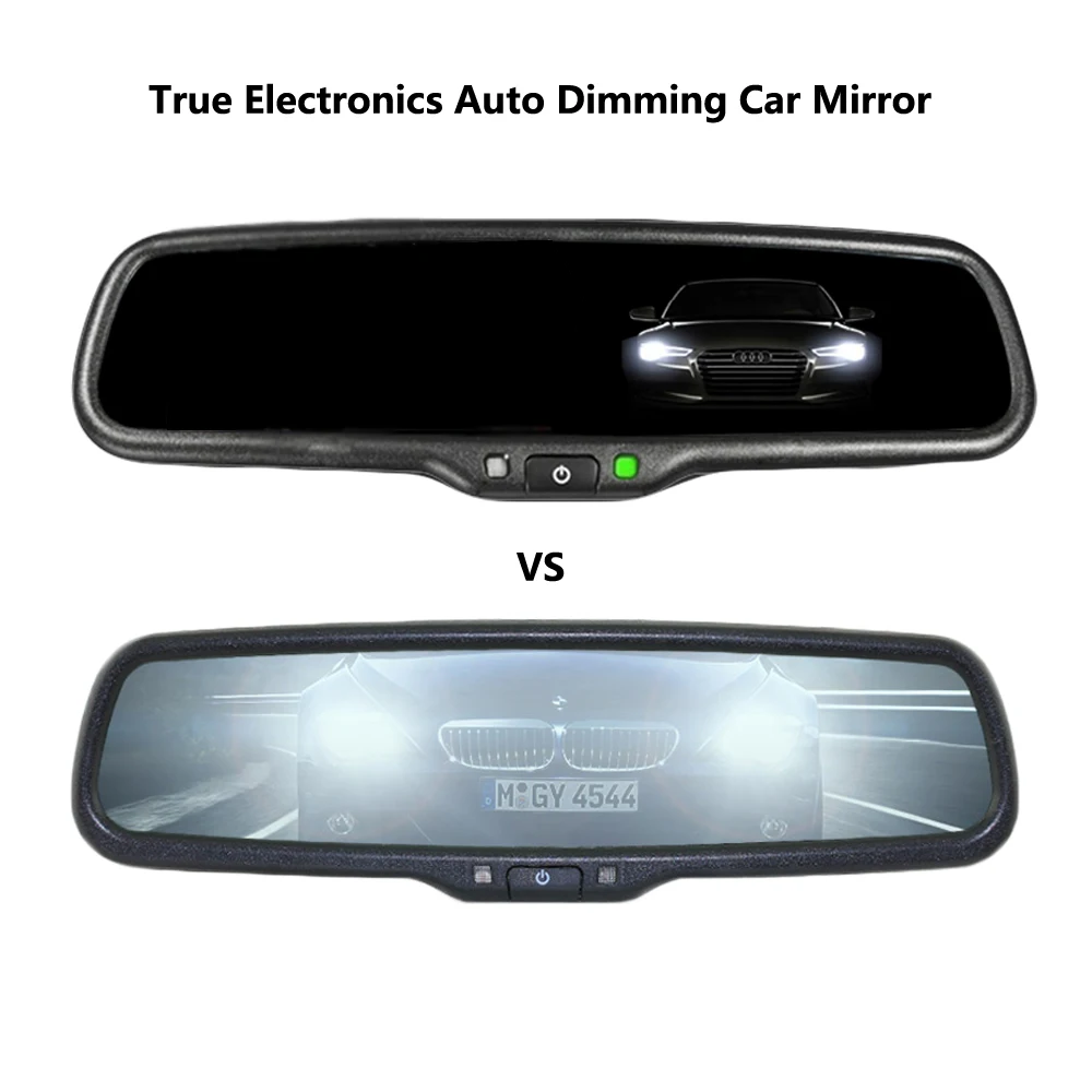 iPoster Car Rear View Mirror For Hyundai Kia Renault Ford Toyota Electronics Auto Dimming Anti-glare No1 Bracket Car Accessories