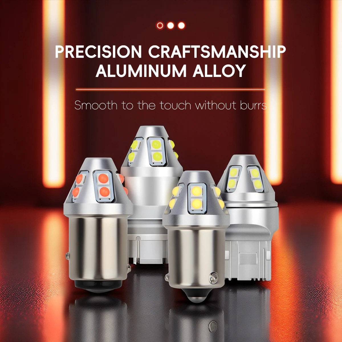 

2PCS T20 7440 W21W WY21W 1156 BA15S P21W LED Bulbs Car Daytime Running Light Turn Signal Light Backup Light Canbus Reverse Light