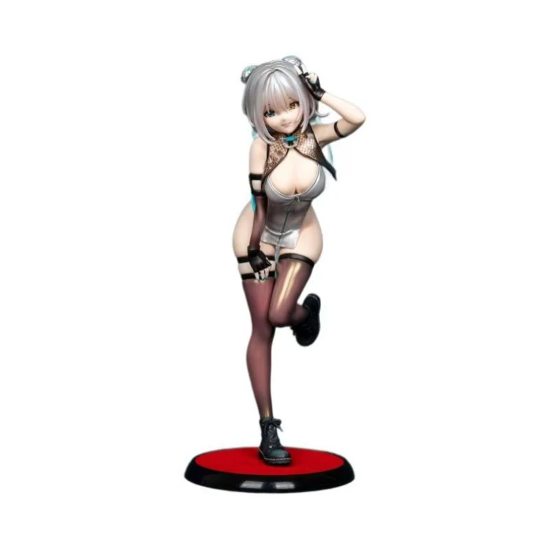 

Beautiful girl doll Sexy and alluring Meimei Qipao standing posture Anime around animation GK figure gift toy bookshelf ornament