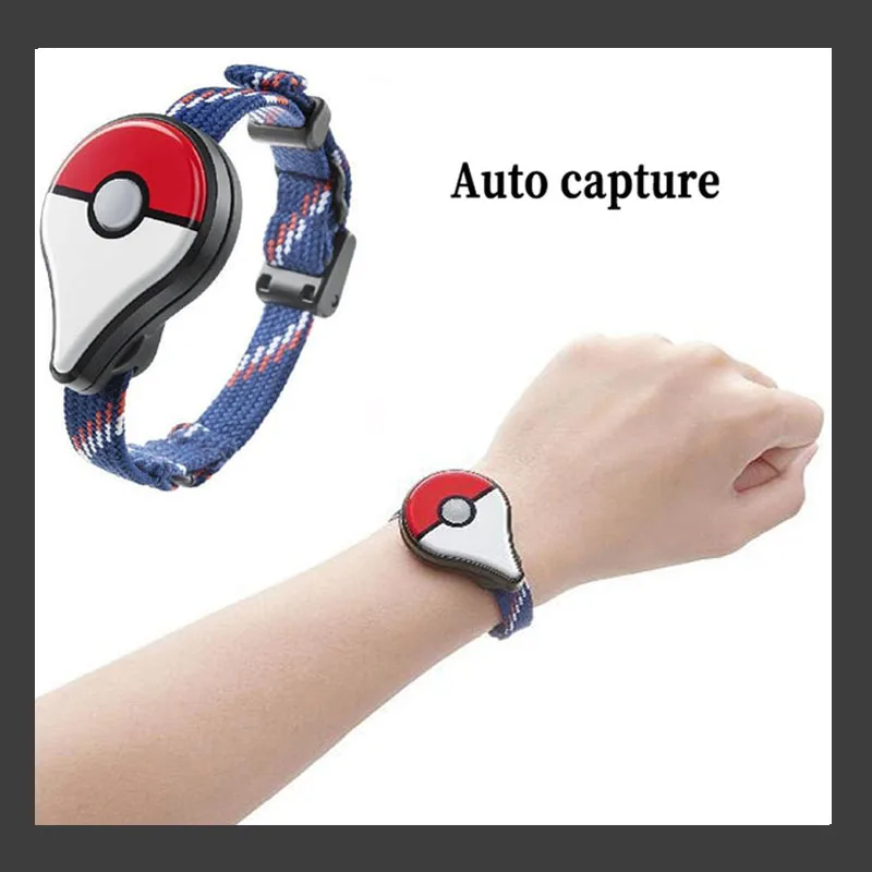 For Pokemon Go Plus Game Auto Capture Smart Bracelet Auxiliary Device Bluetooth Bracelet Fantasy Figure Children Gifts