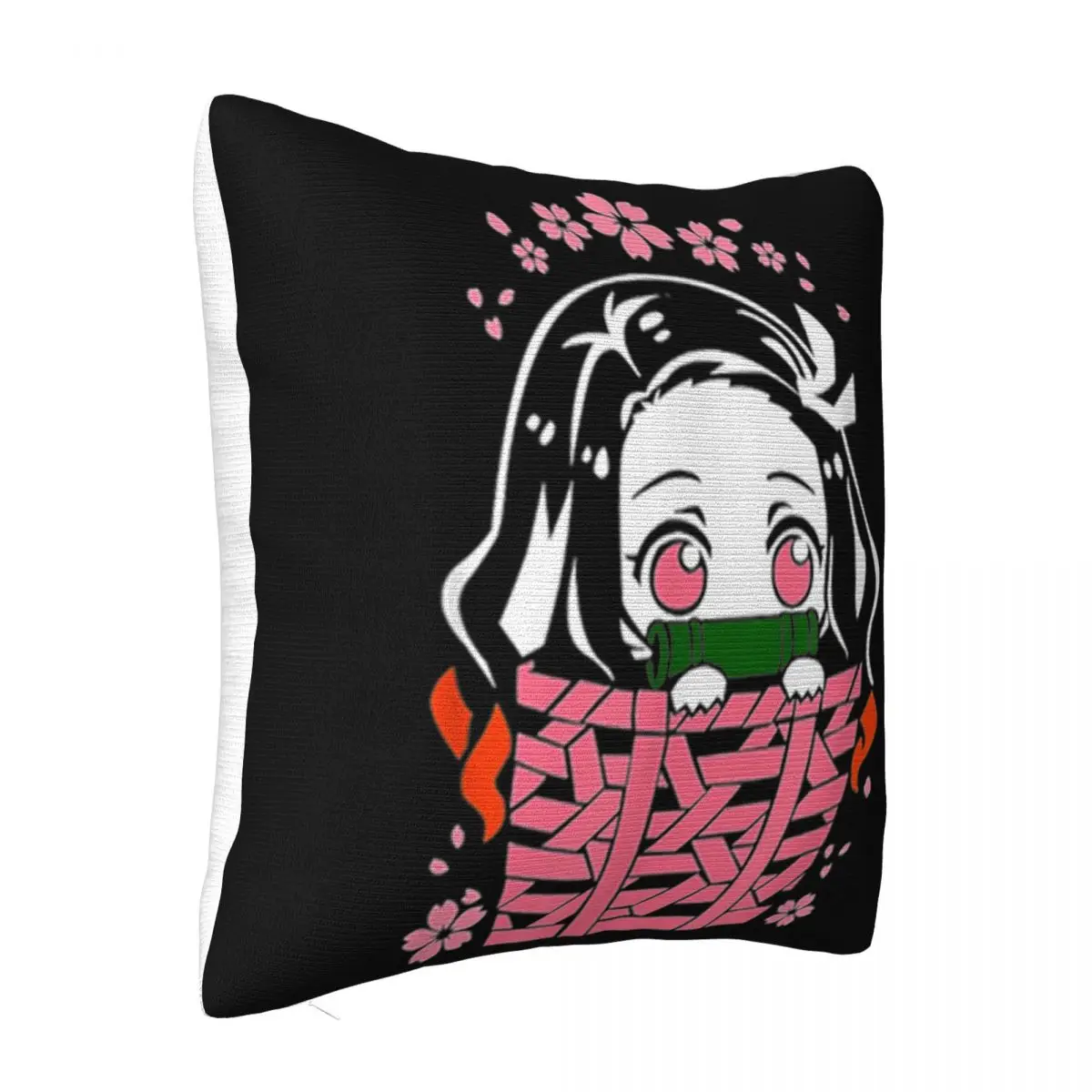 Kimetsu No Yaiba Slayer Demon Leisure Music Print Halloween Chinese Style Oversize Style Loose 2021 Latest Pillow Case