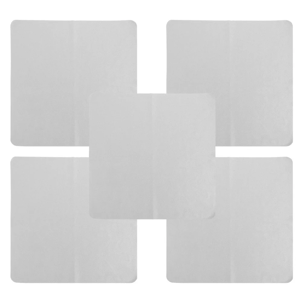 

5Pcs Large Microfiber Cleaning Cloth Glasses Lens Cleaner Phones Camera Lenses Eyeglasses Screen Cleaning Wipes