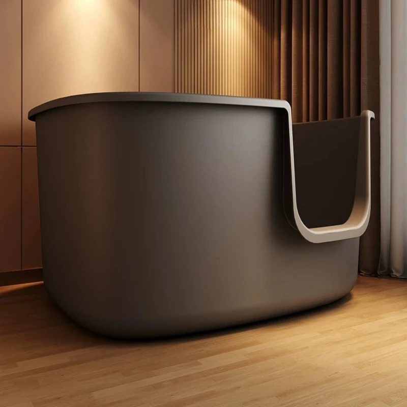 open‑ended Detachable Luxury Defecation Litter Box Side Entrance Small Sandbox Litter Box Arenero Para Gatos Household Products