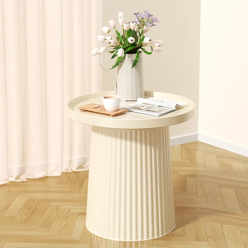 Solid color trash can without lid Large capacity bedroom bathroom Kitchen Collection art trash bin Wastebasket  garbage bin