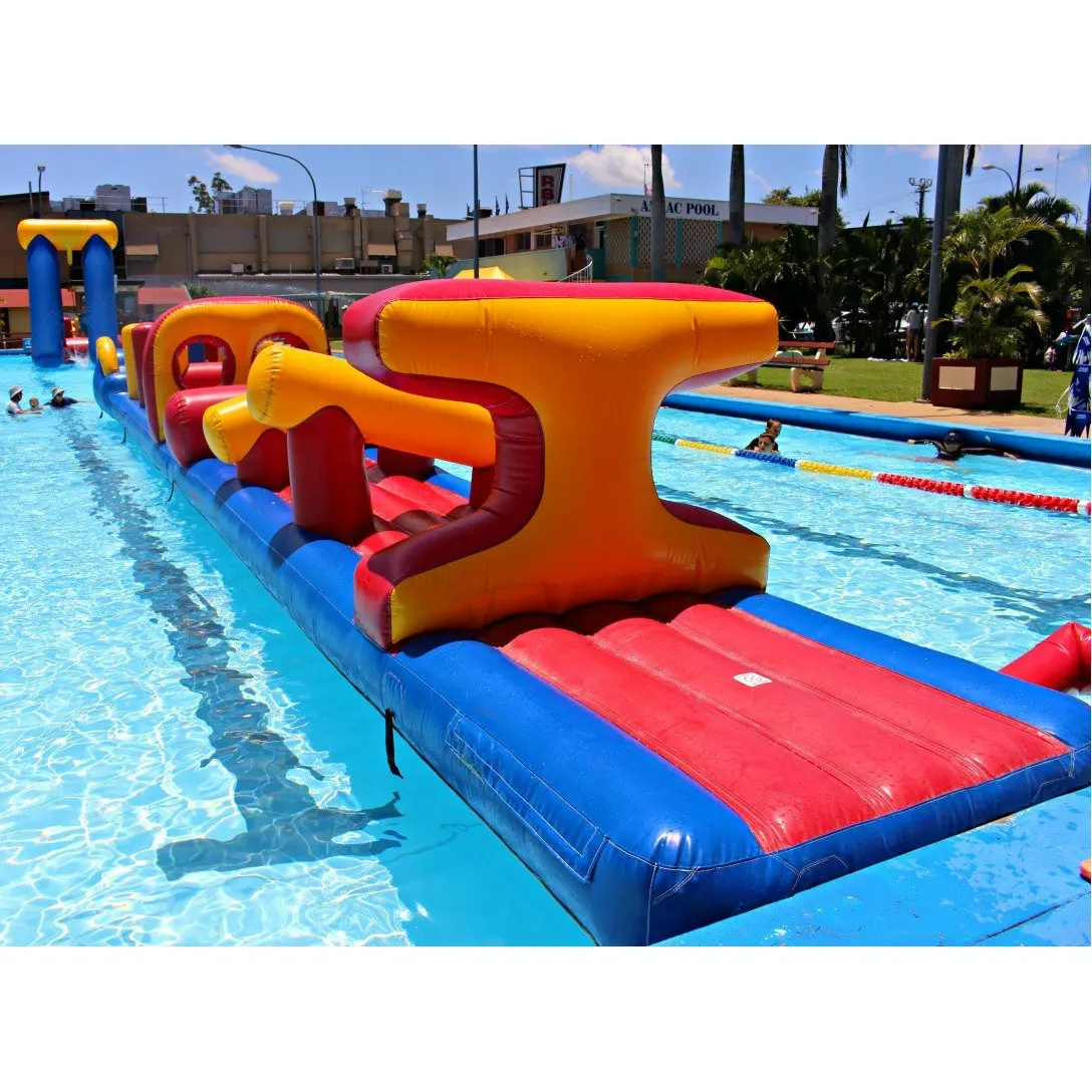Inflatable Pool Obstacle Inflatable Floating Water Obstacle Course for Sale