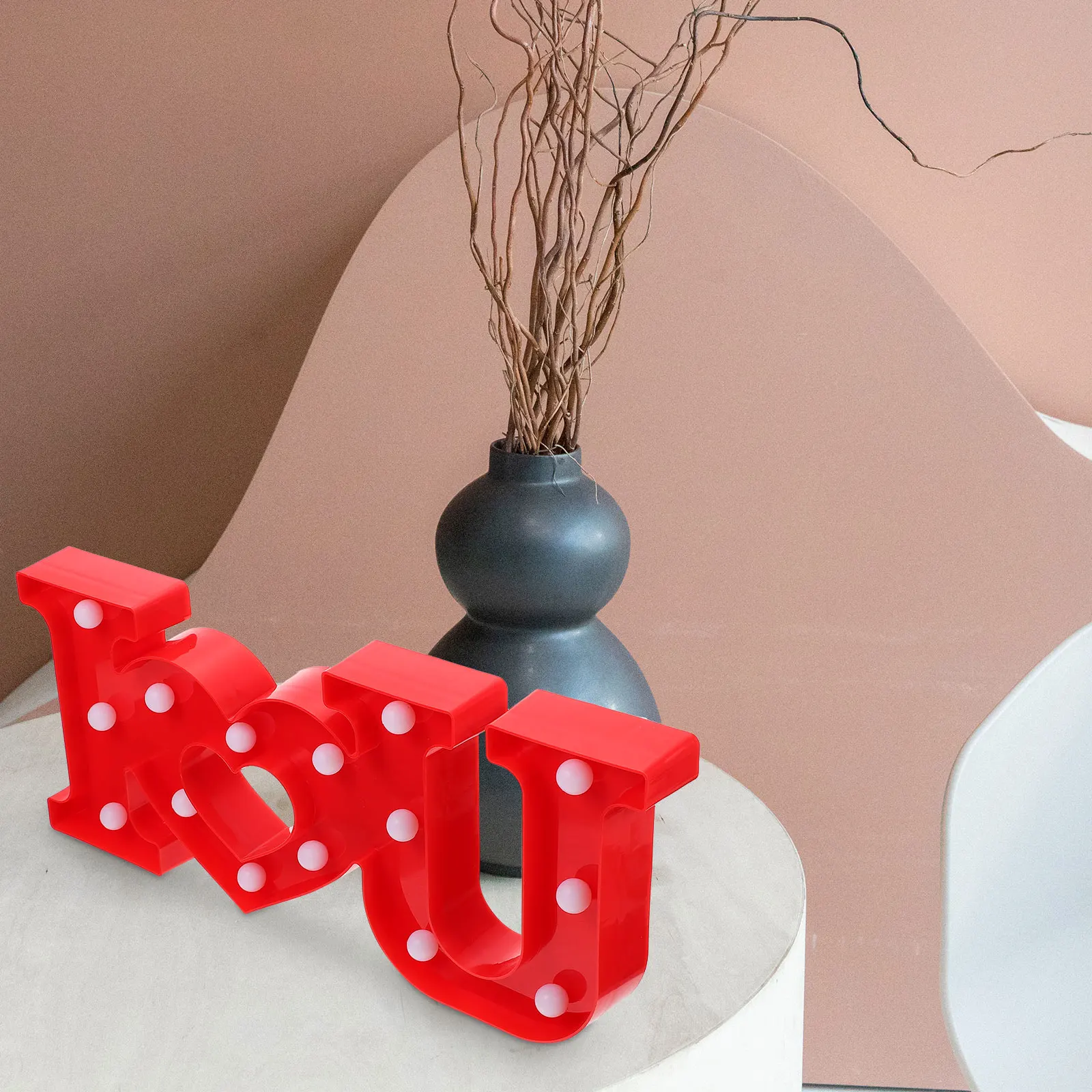 

Creative 3D Led Valentine'S Day Confession Light Wedding Romantic Atmosphere Decor Operated Portable Night Lamp For Home