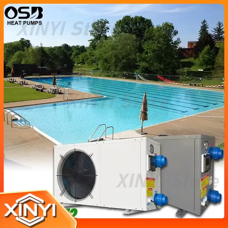 R32 R410A WiFi Air to Water Swimming Pool Spa Heat Pump Heater Chiller Bomba De Calor Piscina Pompe A Chaleur Water Heating