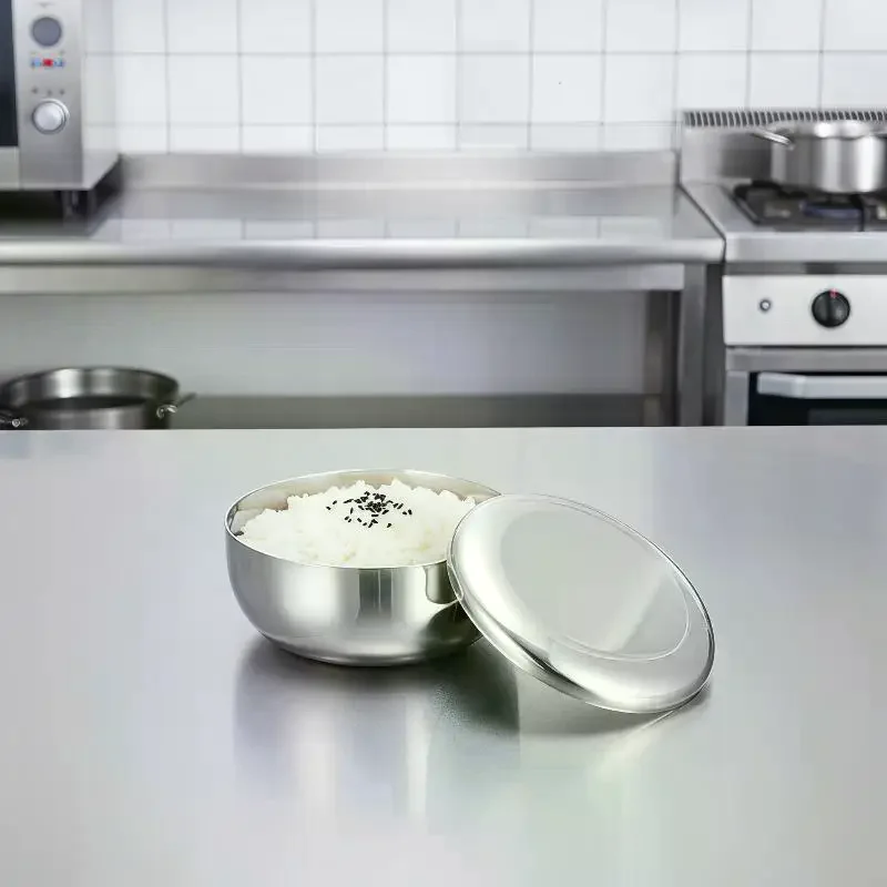 Stainless Steel Food Storage Containers With Airtight Lids And Rust Proof Feature Ideal Kitchen Storing Spices Snacks