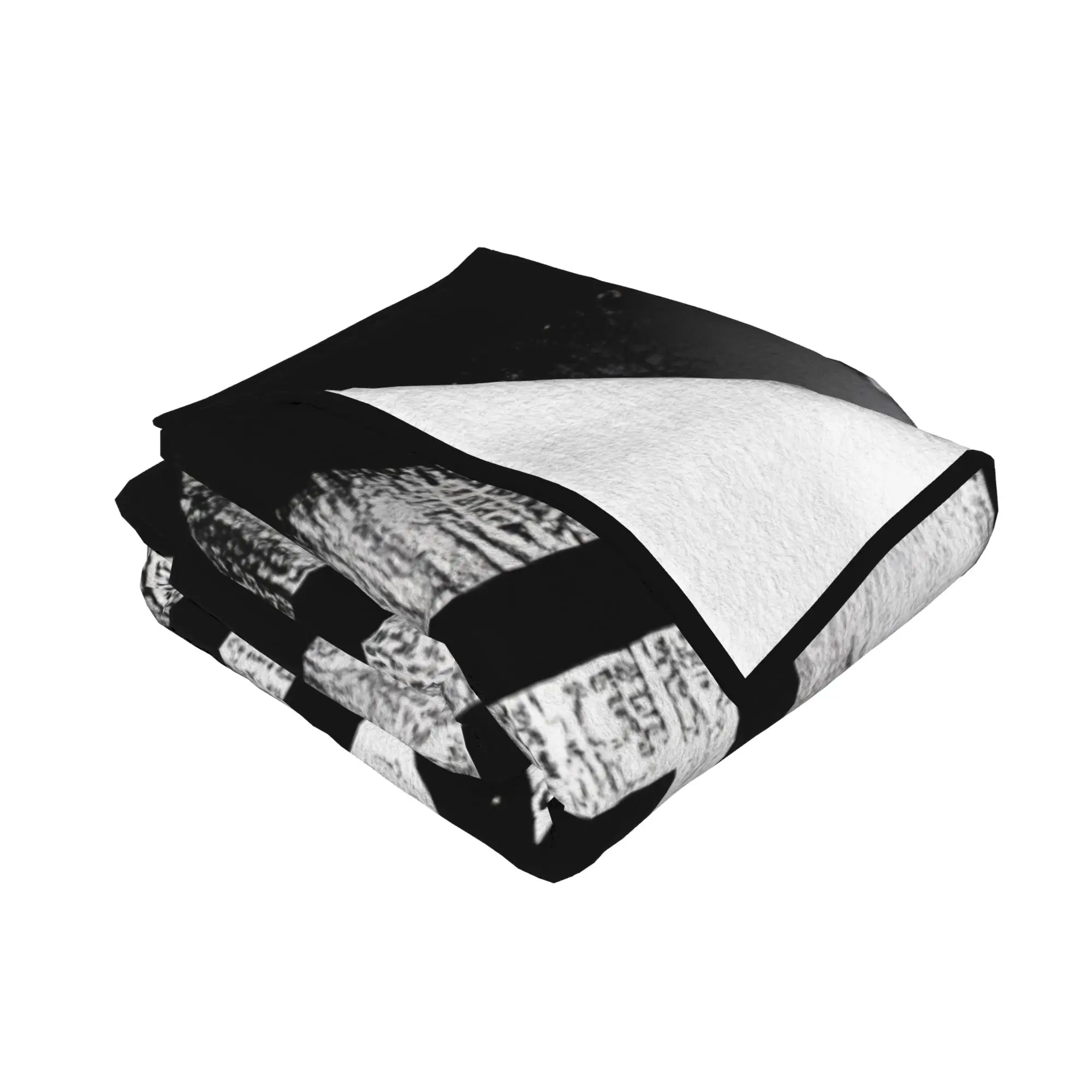 1PC Of Vertical Sign N1N Nine Inch Nails NIN home room decorations Winter Blankets for Adults Bedding Home Interior Sofa Knee