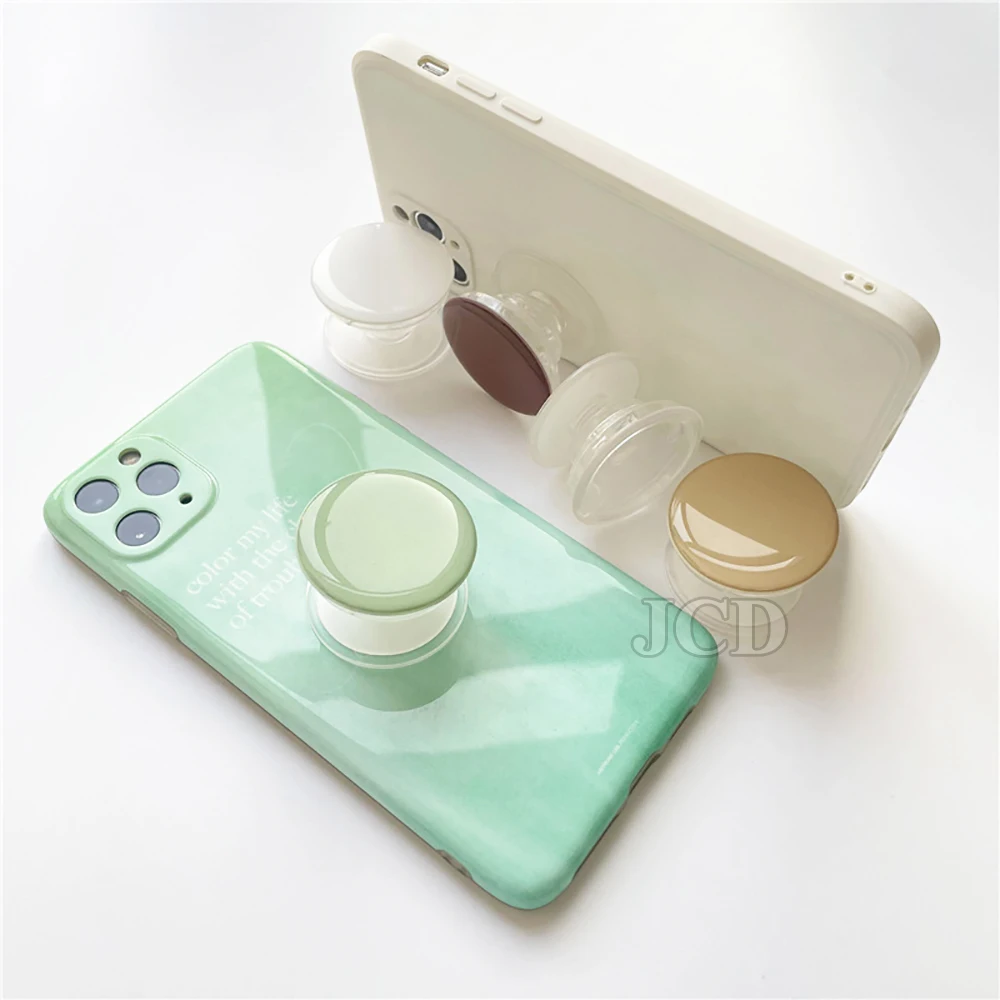 Enchufe de teléfono brillante de lujo para iPhone 15, 14, 12, 13, soporte de anillo de dedo para Xiaomi y Huawei