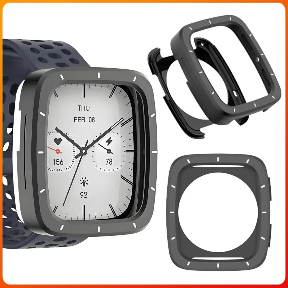

Металлический корпус, задняя крышка из ТПУ, защитный чехол, защитная рамка для часов Amazfit Active 2 Square Smartwatch