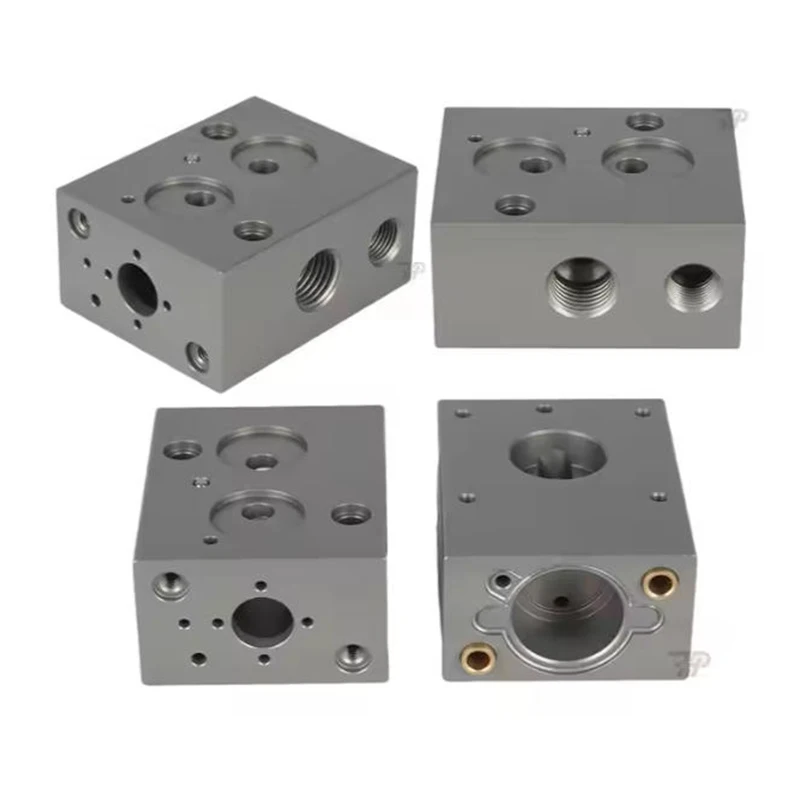 

CNC Milling Aluminum Factory High Quality Low Cost Hydraulic Valve Blocks Hydraulic Block Manifold Manufacturers