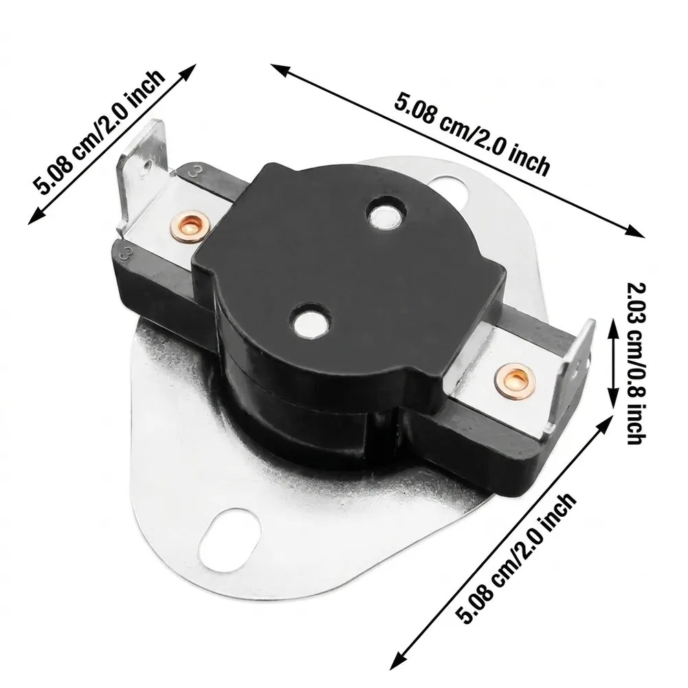 Fireplace Part Furnace Temperature Switch As Picture Fan Limit Switch Closes At 110F High Temperature Resistance